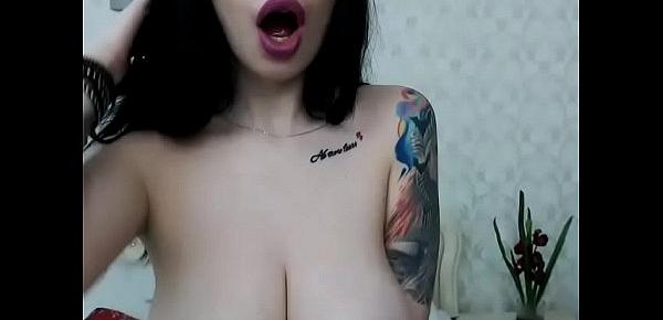  Sexy girl lives nude webcam show